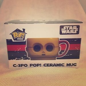 Star Wars funko pop C-3PO ceramic mug NEW in box